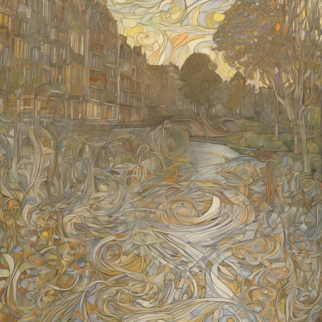 Γιάν Τόοροπ – Μαιευτική Γραμμή και Σύμβολα