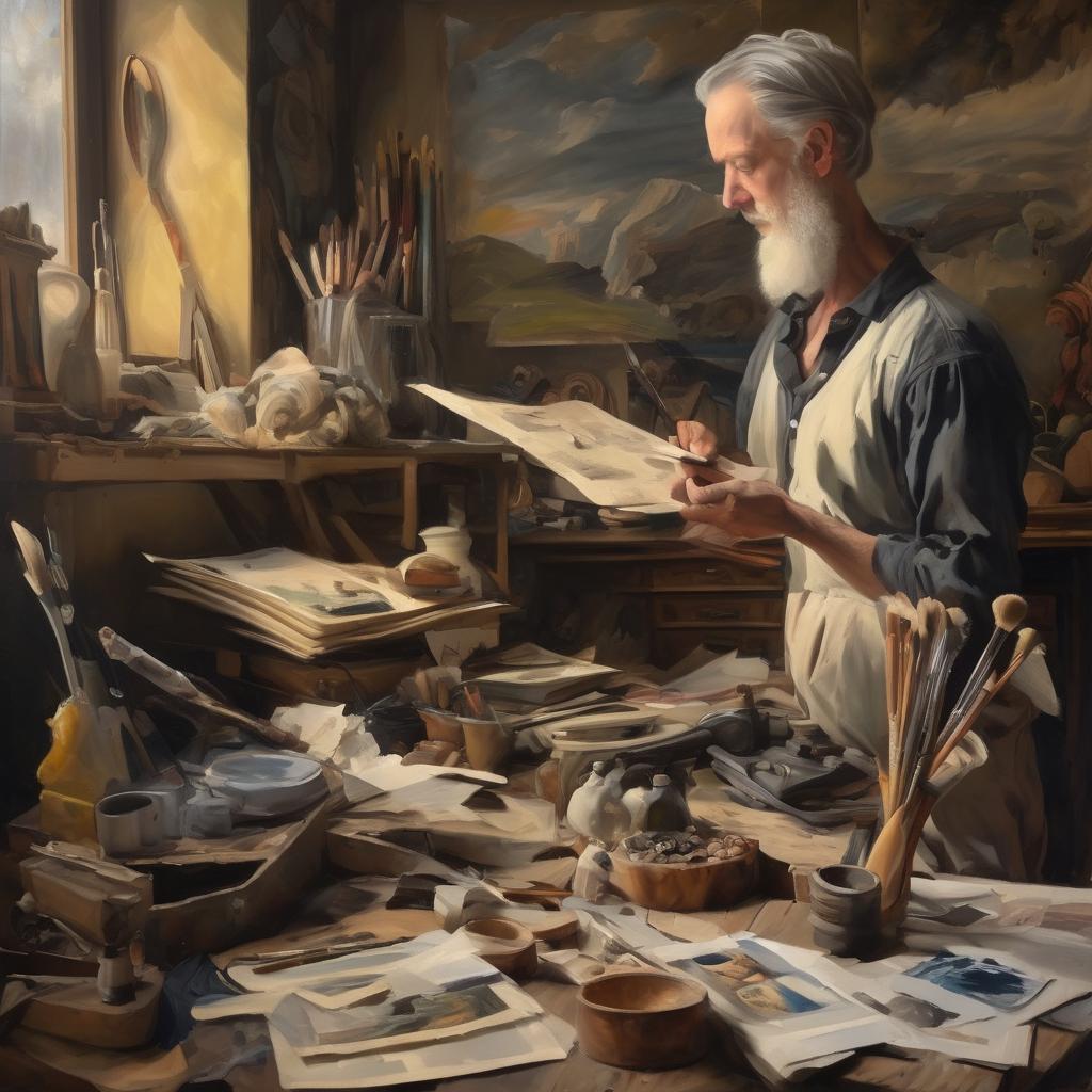 Ο ύφος και οι τεχνικές του Joseph Anton Koch